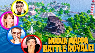 LA NUOVA MAPPA DI BATTLE ROYALE DI FORTNITE [upl. by Seuguh735]