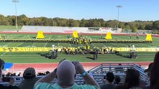 Waynesville HS Marching Band prelims performance at 2024 MSMA State Festival [upl. by Ellenhoj]