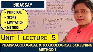 Bioassay  Principle  Importance  Limitation  Disadvantage  Types Of Bioassay [upl. by Topliffe546]