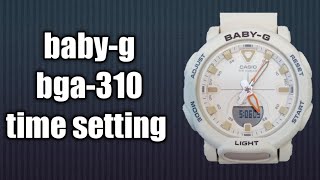 babyg bga310 time setting tutorial tagalog [upl. by Alamac]