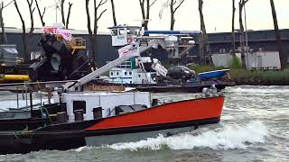 ⚓️Interessante scheepvaart op het Amsterdam Rijnkanaal 26 03 2024 [upl. by Nirro]