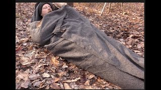 The Wool Blanket Sleeping Bag [upl. by Amhsirak]