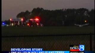 Pilot dies in Holland plane crash [upl. by Nahtanaoj654]