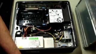 How to change a Hard Disk Drive in a Dell Optiplex GX520 Small Form Factor [upl. by Amek13]