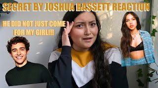 Joshua Bassett  Secret REACTION [upl. by Darren288]