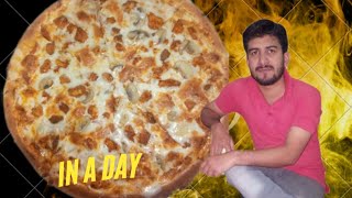 BBQ CHICKEN PIZZA BANAY KA TARIKAHOW TO MAKE CHICKEN BBQ PIZZAPIZZA KI TOPPING KARNY KA TARIKA [upl. by Cida]