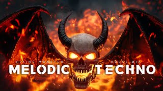 Melodic Techno amp Progressive House Mix 2024  FLYING DEMON SKULL [upl. by Ahtinak]