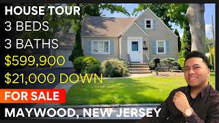 FIXER UPPER For Sale in Maywood New Jersey 3 Bedrooms 3 Bathrooms for 599900 [upl. by Alamat]