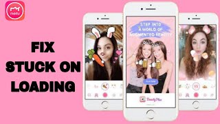 How To Fix And Solve Stuck On Loading On Meitu App  Final Solutiont [upl. by Rosenwald472]