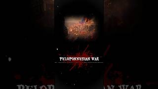 Peloponnesian war  Clash of civilizations shorts [upl. by Alice921]