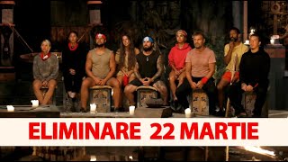 ELIMINARE SURVIVOR 22 MARTIE 2023 ÎNCĂ UN „FAIMOS” DAT AFARĂ [upl. by Errol730]