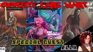 Star Wars Comics Fans are Excited  Plus interview with First Time Cover artist Cherrielle [upl. by Alage]