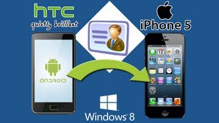 HTC to iPhone 5 Contacts Transfer Best Way to Transfer HTC Contacts to iPhone 5S5C5 Directly [upl. by Jane989]