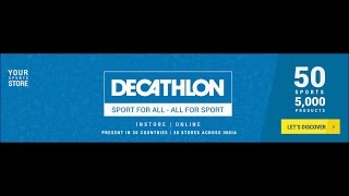 Your Sports Store Decathlon Sports India [upl. by Onairot]