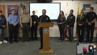 Santa Barbara County Emergency Press Conference 02032024 [upl. by Googins928]