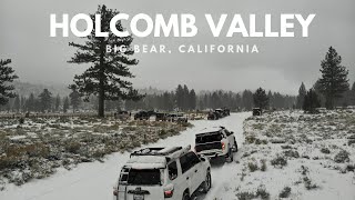 Big Bear Holcomb Valley Trail 3N16  OffRoading During a Snow Storm [upl. by Bank708]