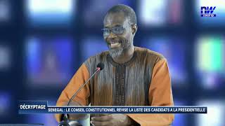 Sénégal  le conseil constitutionnel révise la liste des candidats à la présidentielle [upl. by Erbma]