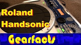 Roland HPD15 Handsonic electronic drum demo and review [upl. by Chapnick557]