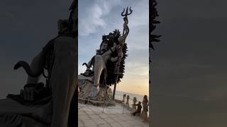 Azhimala Shiv Temple 🛕 Gangadhareshwara statue of Lord Shiva shiv mahadev travel divine kerla [upl. by Farant]