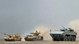 Russias Military Capability 2021 Armoured Fighting Vehicles  T90 T14 Armata T15 Armata BMPT [upl. by Fried]