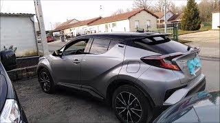 2018 Toyota CHR Hybrid startup engine and indepth tour [upl. by Ilyse907]