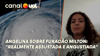 ANGELINA DO ORLANDO PRIDE RELATA SAGA E ANGÚSTIA DE JOGADORAS BRASILEIRAS COM FURACÃO MILTON [upl. by Lemay]