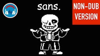 Sans  Orchestral Cover NonDubbed Version [upl. by Naman267]