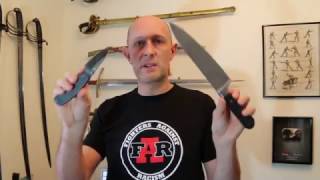 A point about knife defence  historical and modern [upl. by Enoek]