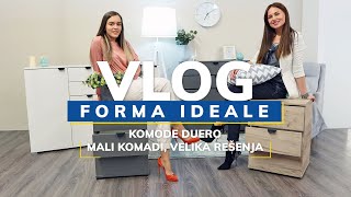 Forma Ideale VLOG  Komode DUERO  mali komadi velika rešenja [upl. by Esta]