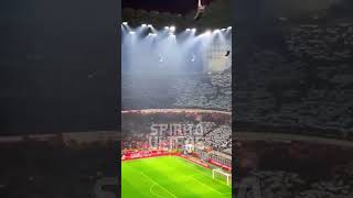 Coreografie derby Milan  Inter 12  22042024  acmilan fcinter forzainter forzamilan derby [upl. by Hartzel910]