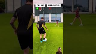 😱WALKING THROUGH THE LEGS vs MARCHISIO 🙈🥜 shorts viral ytshorts [upl. by Lowry]