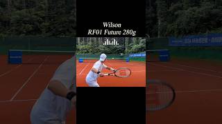 Wilson RF01 Future Hitting Sound🔊 테니스 tennis 테니스라켓 RF01 [upl. by Llewej]