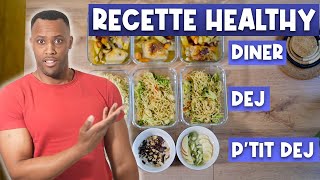 Recette healthy et facile pour maigrir  Perdre du ventre avec le meal prep [upl. by Liborio]