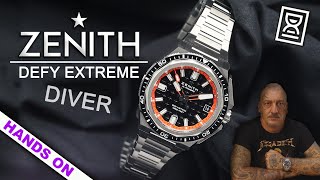 Dopo 20 anni il primo Zenith diver il Defy Extreme Diver in tutti i suoi particolari [upl. by Sacken]