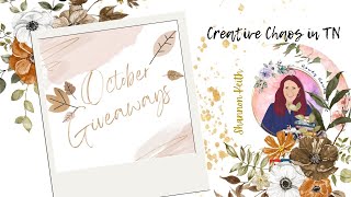 October Giveaways [upl. by Annairol]