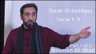 Surah AlInshiqaq  Part 12  Nauman Ali Khan [upl. by Vinita]