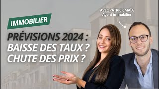 LIMMOBILIER EN 2024  Baisse des Taux  Chute des prix  On vous dit TOUT  🏠 [upl. by Roma500]