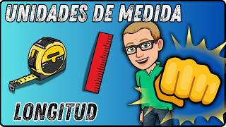 📏unidades de medidas de longitud para niños 🎒😁 [upl. by Atinrahs]