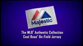 Majestic Adult MLB OnField Cool Base Authentic Jersey [upl. by Sumer]