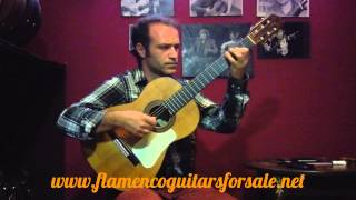 Candilejas Mario Mas plays the Domingo Esteso 1933 classical guitar for sale [upl. by Mandi]