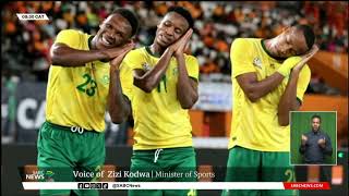 Minister Kodwa wishes Bafana well for Africa Cup of Nations [upl. by Morven]