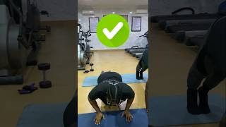 Wrong Pushup ❌ vs Right Pushup ✅  Avoid These Mistakes [upl. by Mirabelle362]