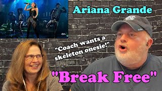 Reaction to Ariana Grande quotBreak Freequot Live at the Honda Stage [upl. by Ragucci]