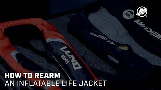 How to Rearm an Inflatable Life Jacket [upl. by Crifasi]