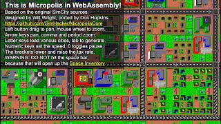 Micropolis Web Demo 1 [upl. by Huberman693]