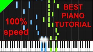 Lady Gaga Bradley Cooper  Shallow A Star Is Born Piano Tutorial [upl. by Eentirb393]