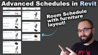 Embedded Schedules in Revit Tutorial [upl. by Llaccm]