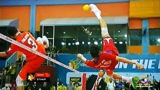 Sepak Takraw ISTAF Super Series 201314 Mens Final MALAYSIA  THAILAND Full Match [upl. by Tybalt]