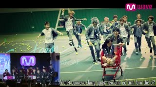 VIETSUB SEVENTEEN reaction to SEVENTEEN Mansae MV [upl. by Gillead62]