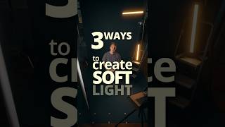 Lighting Series Part 3 Three ways to create soft light [upl. by Nylidnarb459]